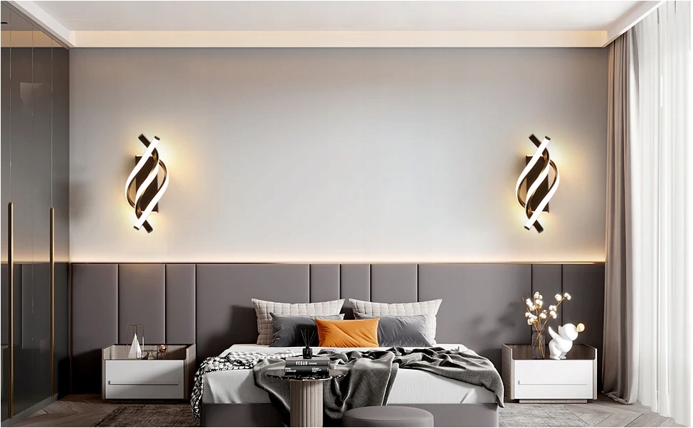NÁSTENNÁ LAMPA LED VNÚTORNÁ DO SPÁLNE, OBÝVAČKY 22W 3000K Šírka produktu 11 cm