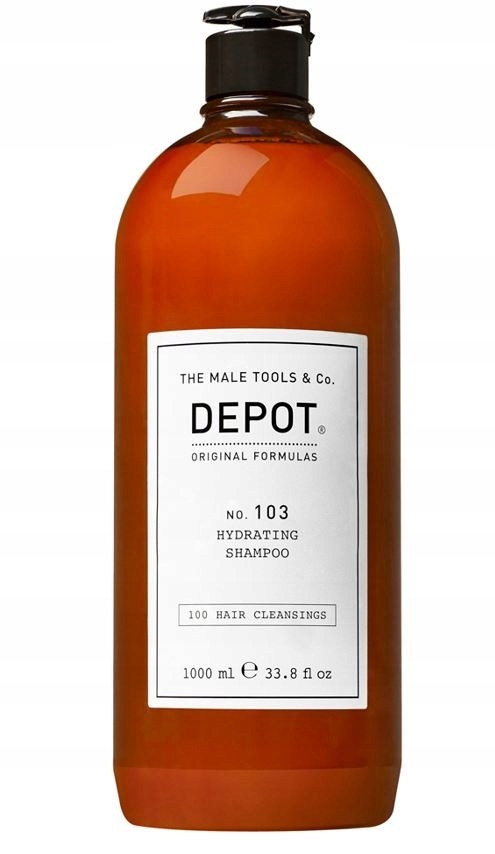 Depot 103 Szampon nawilżający suche włosy 1000ml