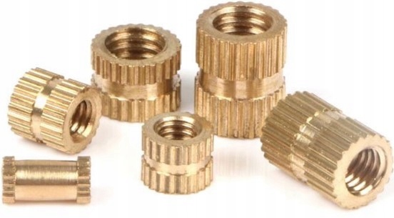 

10 x Wkładki gwintowane insert M4x8 nitonakrętka