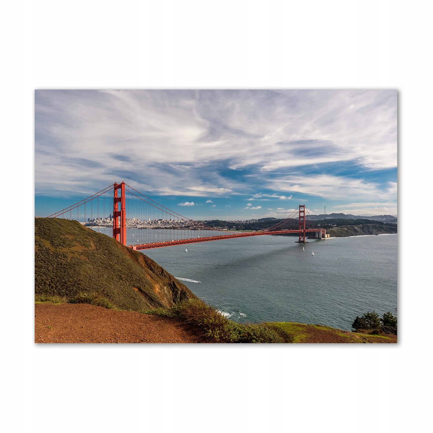 

Foto obraz szklany Most San Francisco 100x70