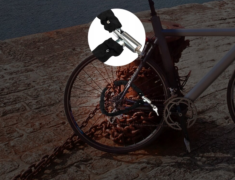 Zabezpieczenie rowerowe łańcuch ZAPIĘCIE ROWEROWE Rodzaj łańcuch