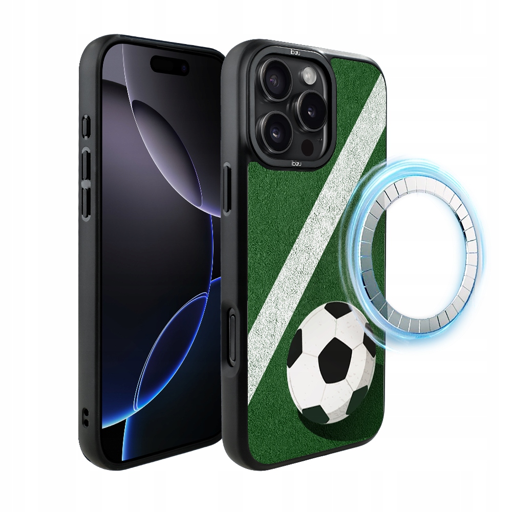 Pouzdro pro iPhone 16 Pro Max Ibizu DropGuard Matt s MagSafe, U hřiště