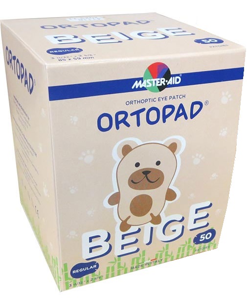 

Ortopad Cielisty, Beżowy plastry na oko Regular 50