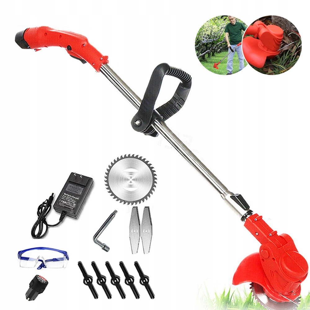 Elektrická Sekačka Na Trávu 12V, Trávy, Regulace Teleskopu, 90-120 CM