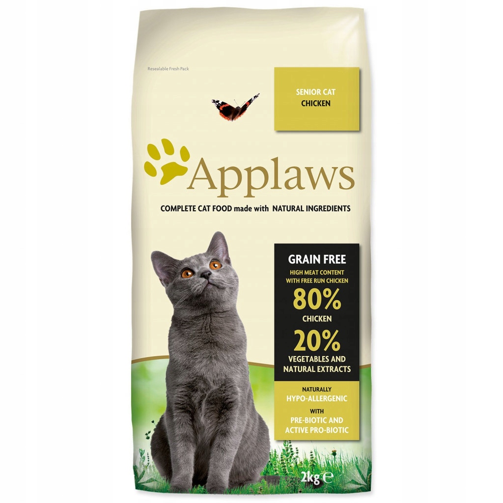 Levně Krmivo Applaws Dry Cat Senior 2kg