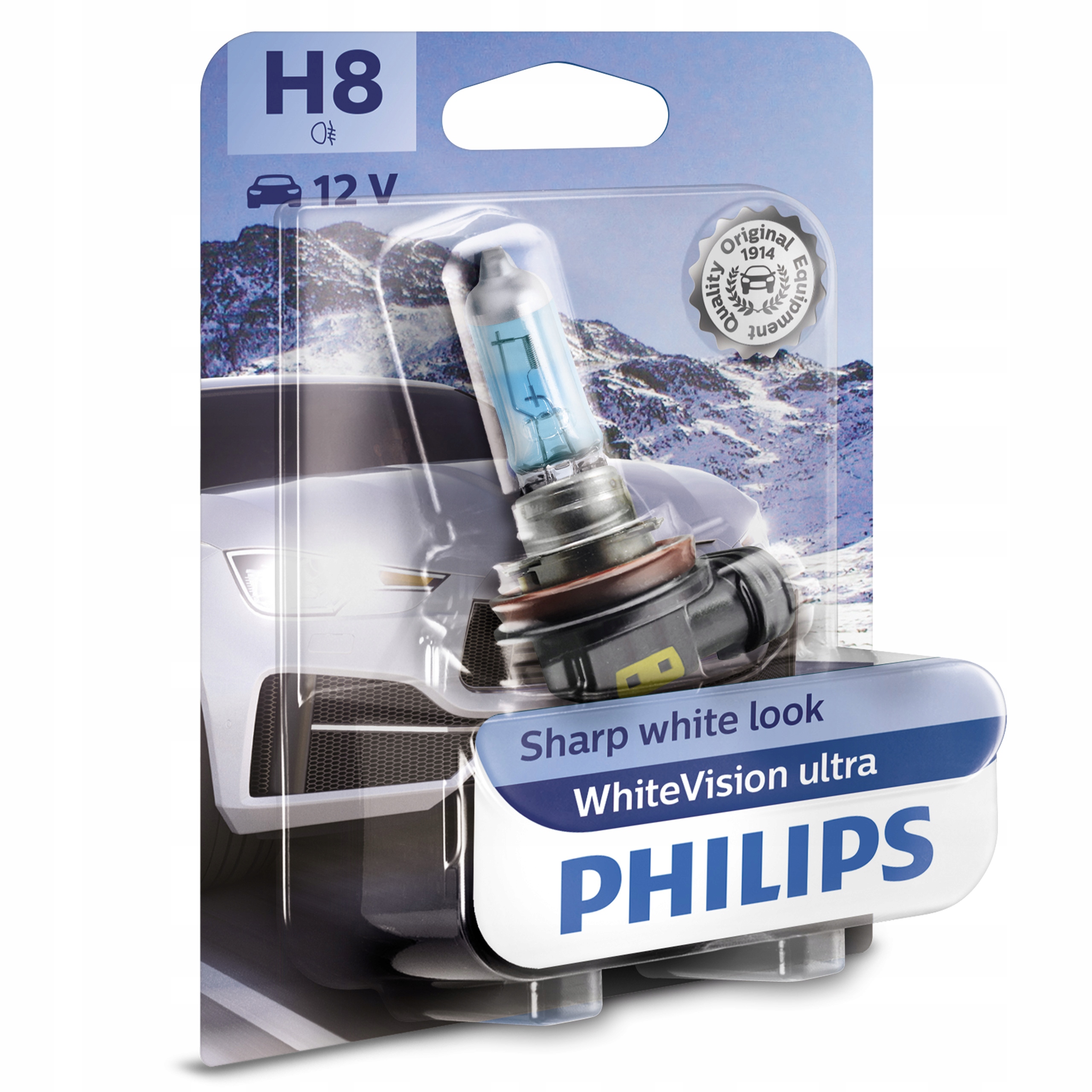 

Philips Żarówka H8 White Vision Ultra 3800K