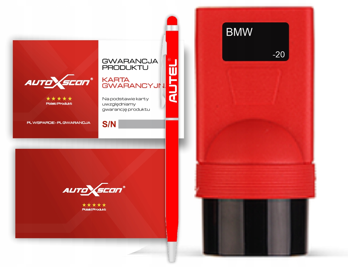 

Autel Bmw 20-PIN Obdi Wtyk Adapter Oryginał