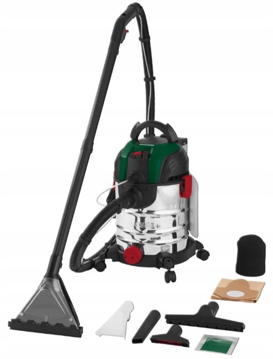 Odkurzacz Piorący do Pracy na Mokro Sucho Parkside Pws 20 F5, 1600W, 20L