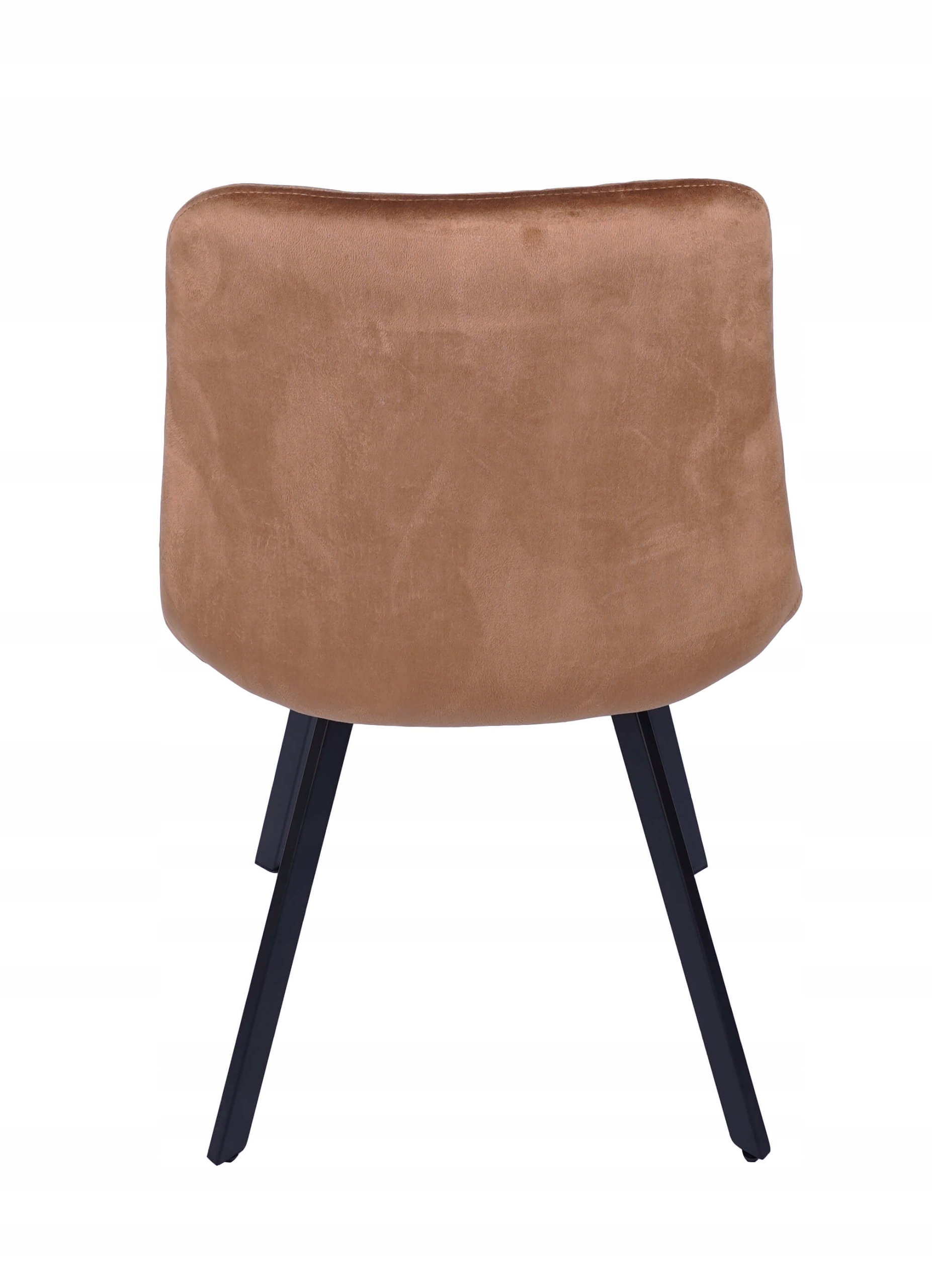 KRZESŁO TAPICEROWANE LOFT METALOWE KANSAS BRĄZ Marka Meble Moskała