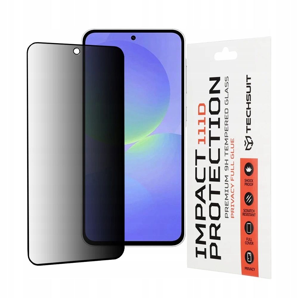 Techsuit 111D Privacy Full Szkło na Samsung Galaxy A36 5G A56 5G czarne