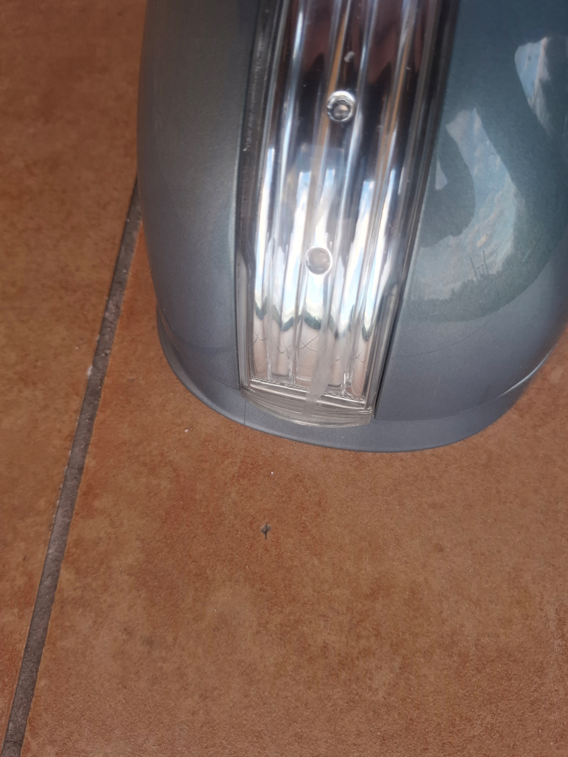 mirror left MERCEDES W203 LIFT 7 vertical LAKIER C747