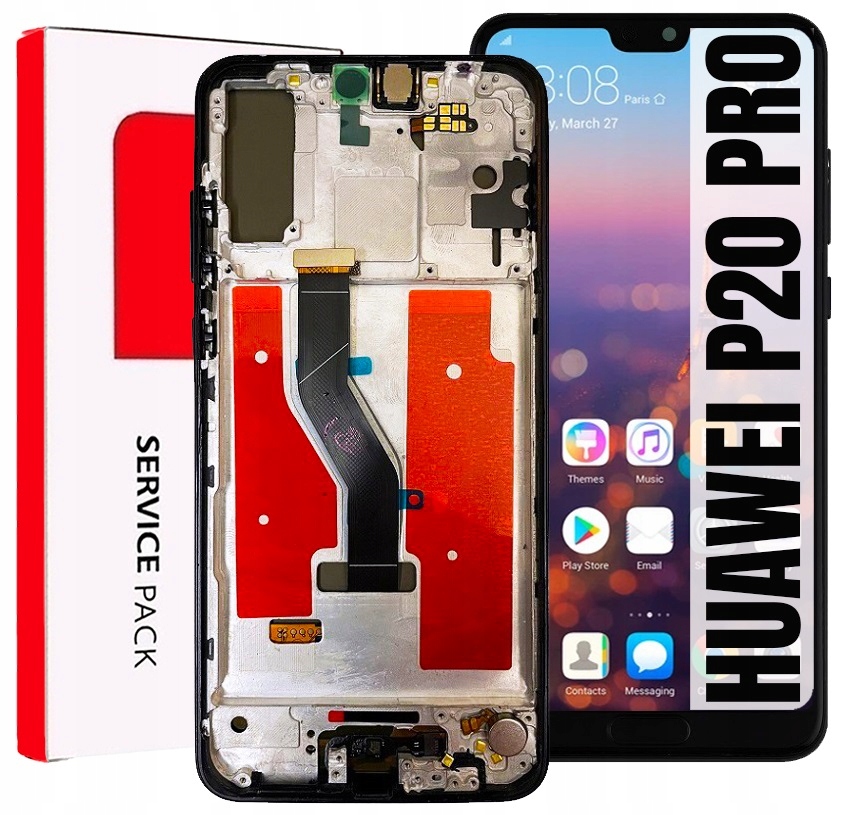 Displej Pro Huawei P20 Pro Originál Oem Obrazovka Rámeček