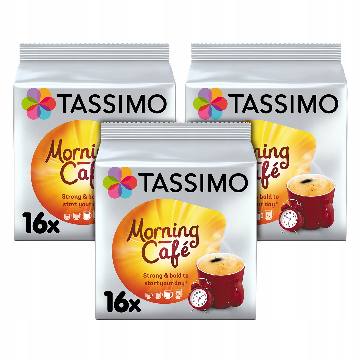 Kapsułki Tassimo Morning Cafe 3x 16szt. [48 kaw]