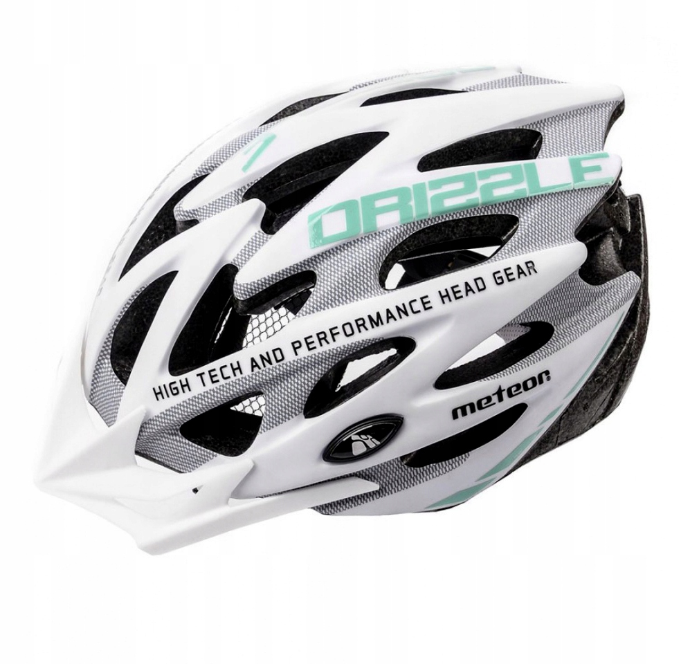 Kask Rowerowy Regulowany Meteor Drizzle INmold Tech wentylacja L 58-61cm