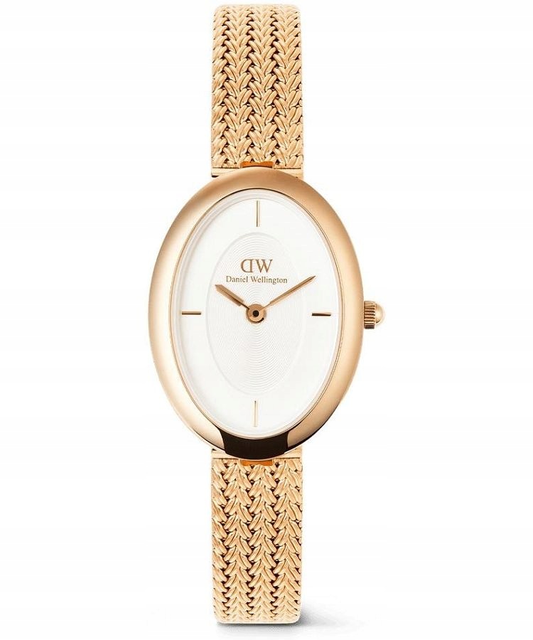 Dámské hodinky Daniel Wellington Juliette Braided Mesh White Sunray