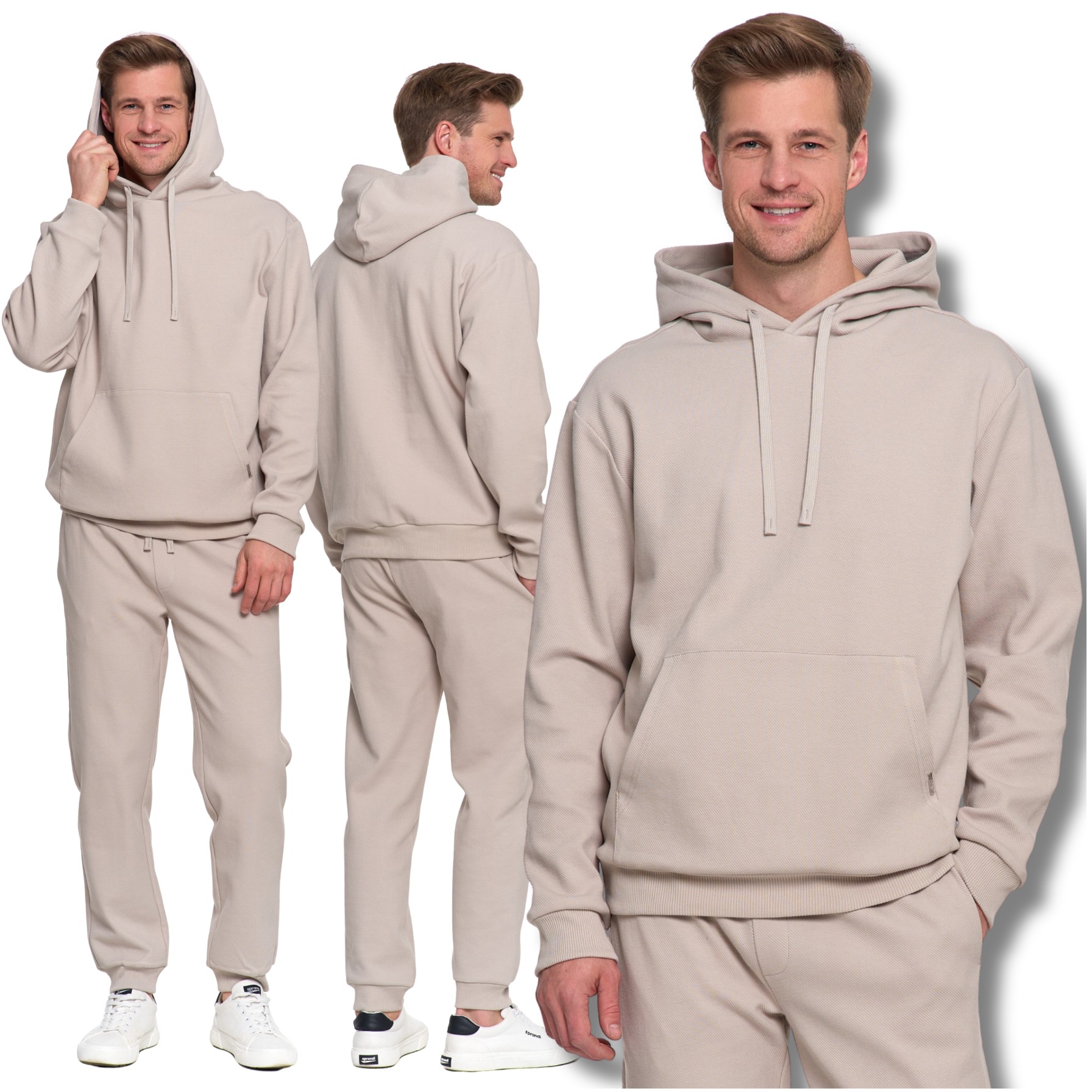 Pánská Tepláková Mikina S Teplákovka A Klasické Tepláky S Ramienkami Moraj 3XL