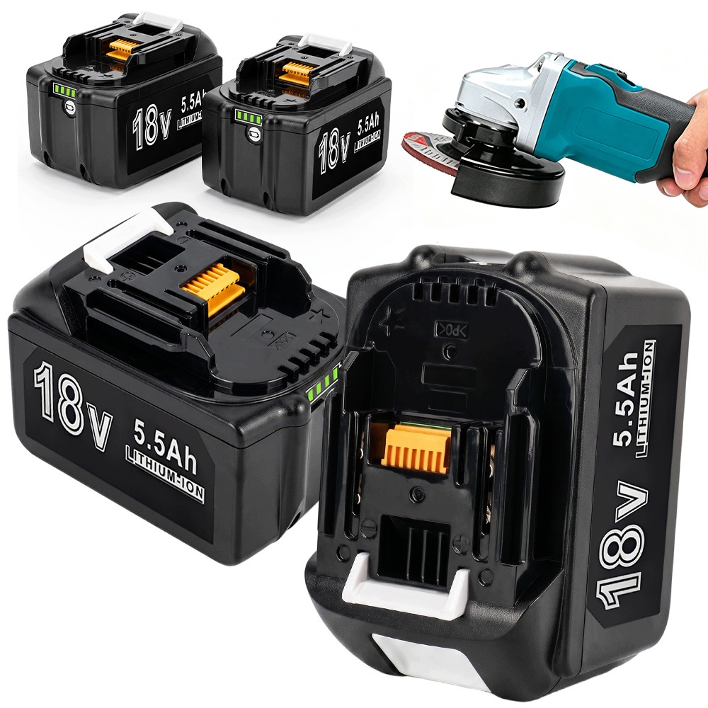 Lithium-iontový Akumulátor 5.5AH 18V Pro Makita, Vrtačku A Brusku
