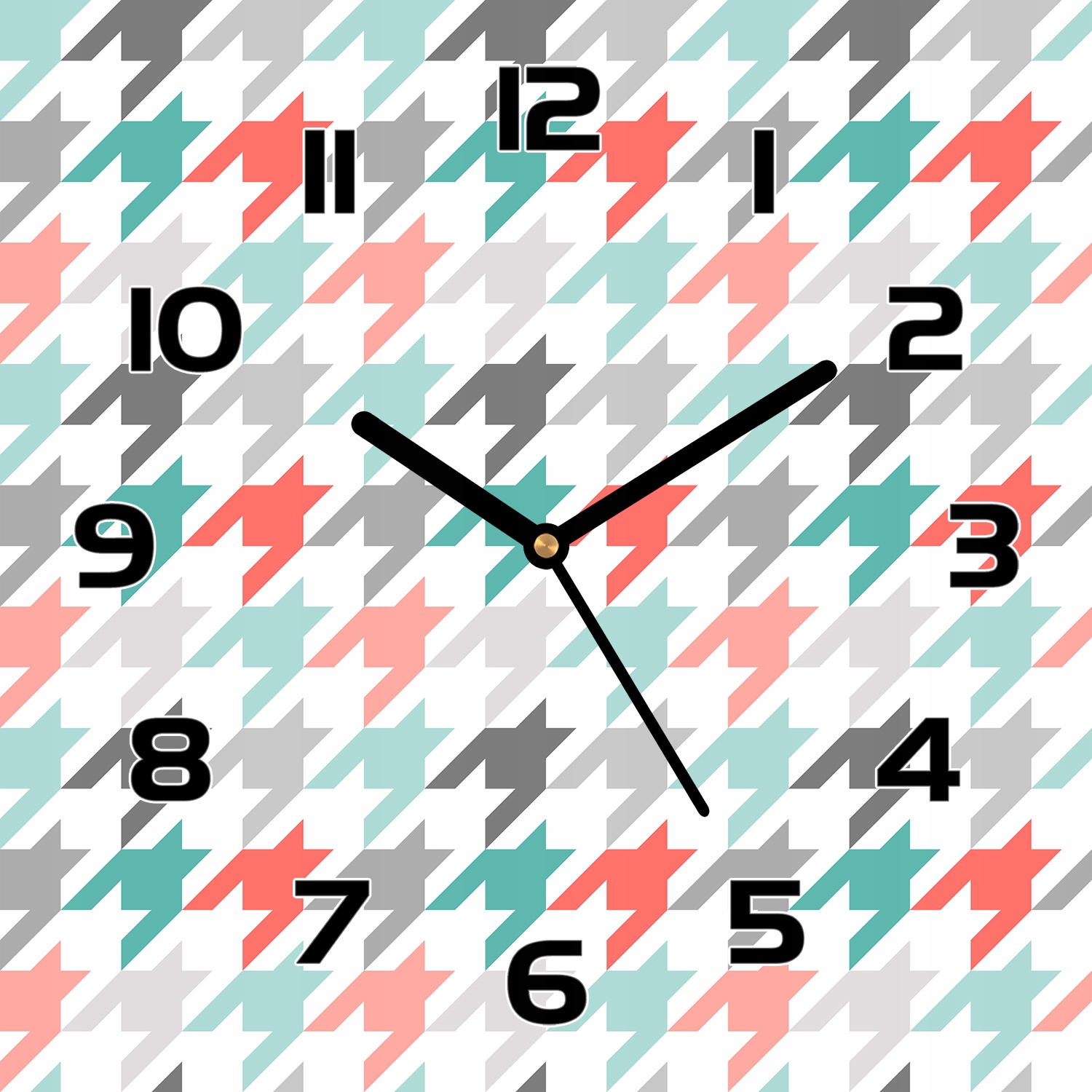 

Szklany zegar na prezentKolorowa pipetka 30x30 cm