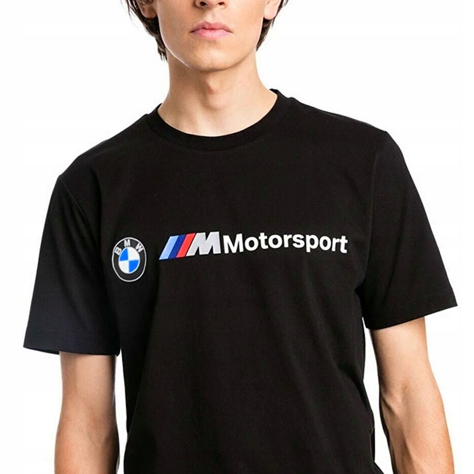 Bmw Puma Tričko Pánské M-Power Bavlna Černá S