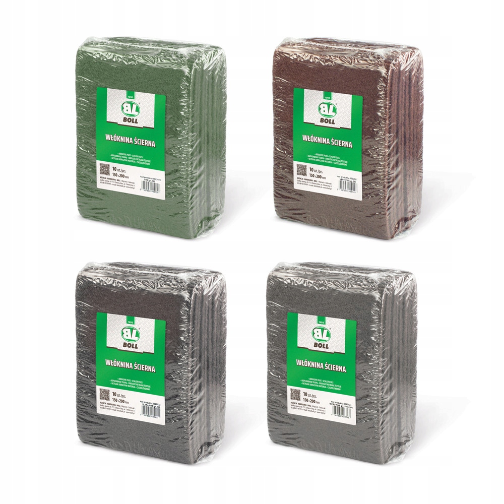 BOLL WŁÓKNINA ŚCIERNA 150x200mm GR1500 - 2000 MICRO FINE SZARA ARKUSZ EAN (GTIN) 5907588403368