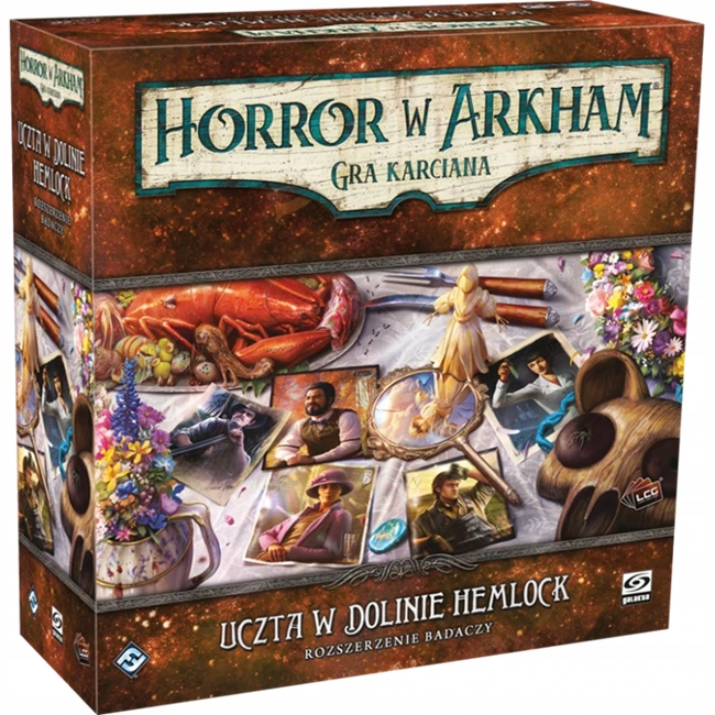 Galakta Horror w Arkham Lcg Uczta w Dolinie Hemlock Rozszerzenie badaczy