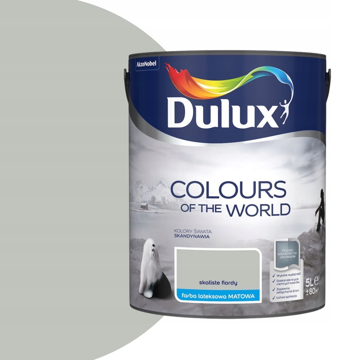 Dulux Barvy světa 5L Skalnaté fjordy