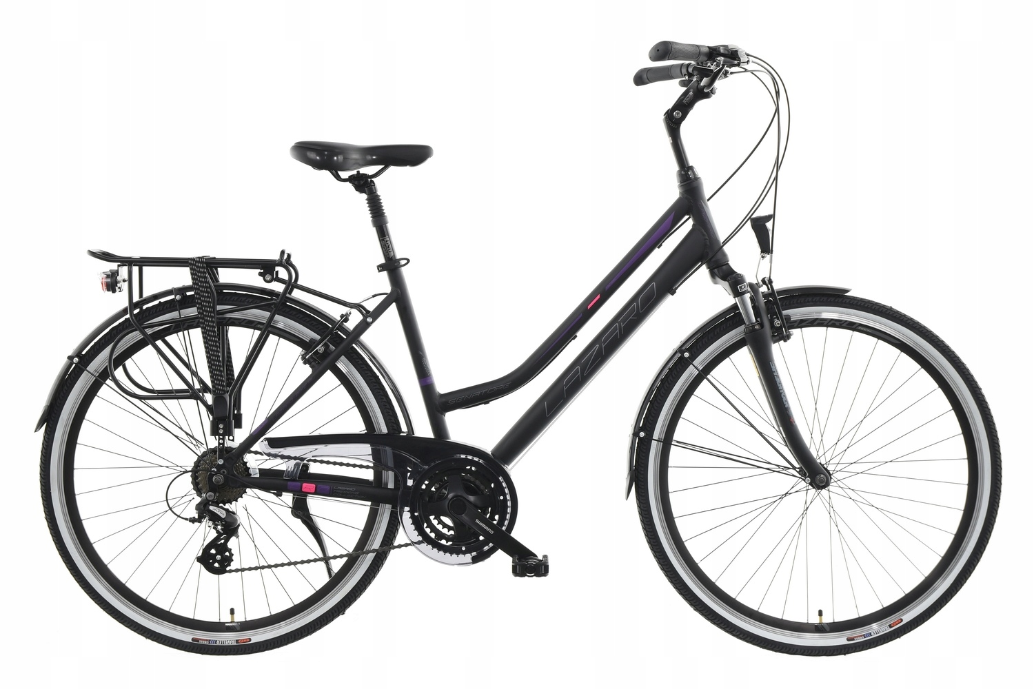 Lazaro Senatore V1 Solidny Altus 28 Treking Damski 17 Czarny