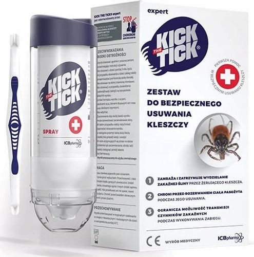 

Kick The Tick Expert Zestaw do usuwania kleszczy