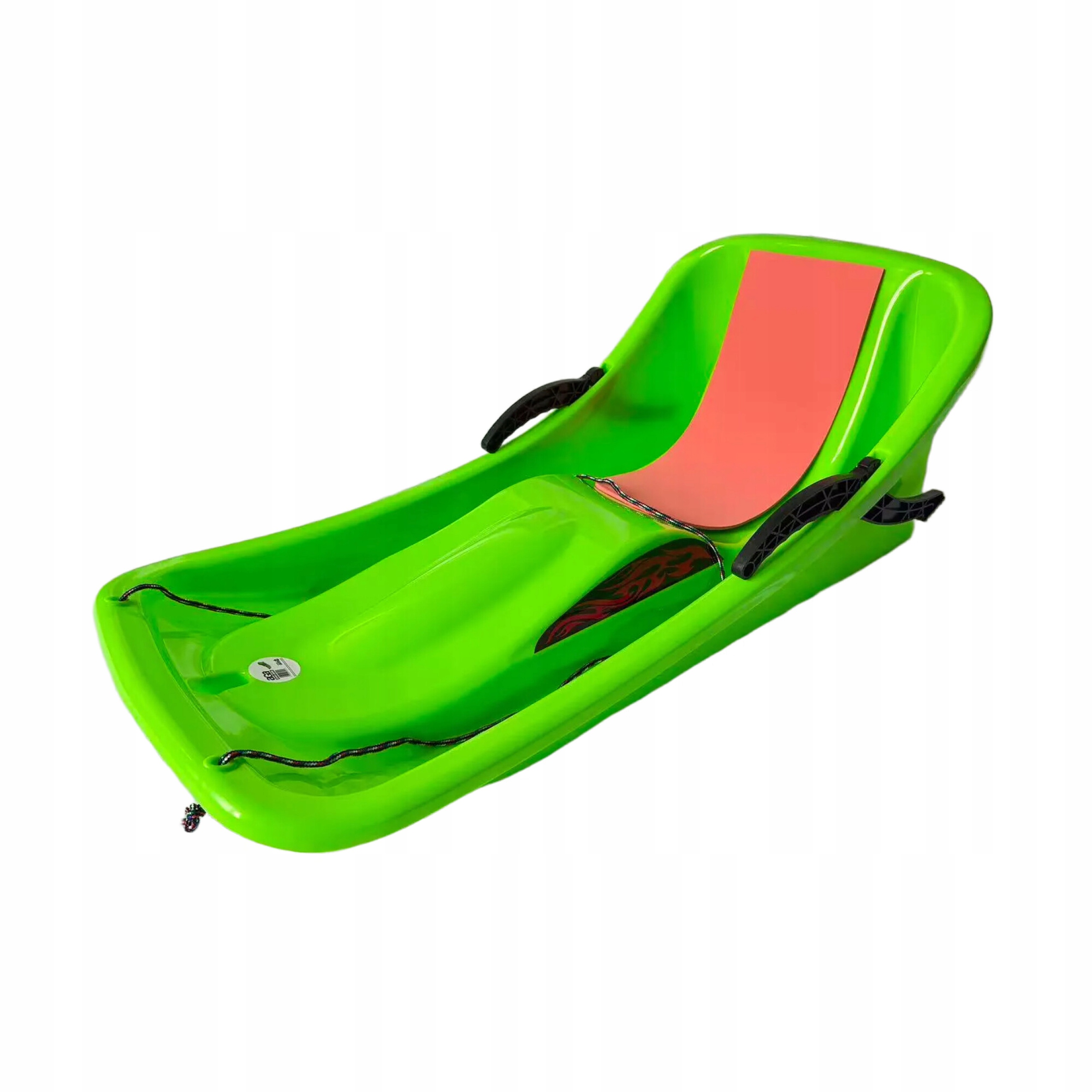 Sanki Ślizg z podparciem Tworzywo sztuczne kolor zielony dla dzieci Aga