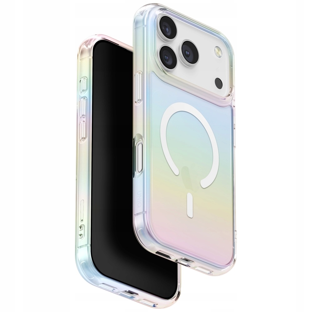 Pouzdro Pro Iphone 17 Pro Uniq Iridescia Magclick Charging Holo Quartz