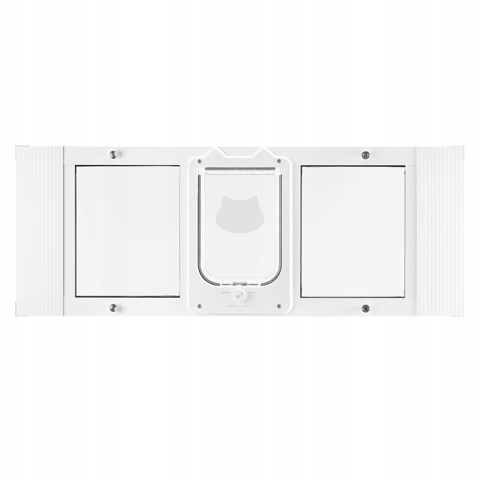SucceBuy Dveře Pro Kočky Šířka 88,9-101,6 cm Magnetické zavírání