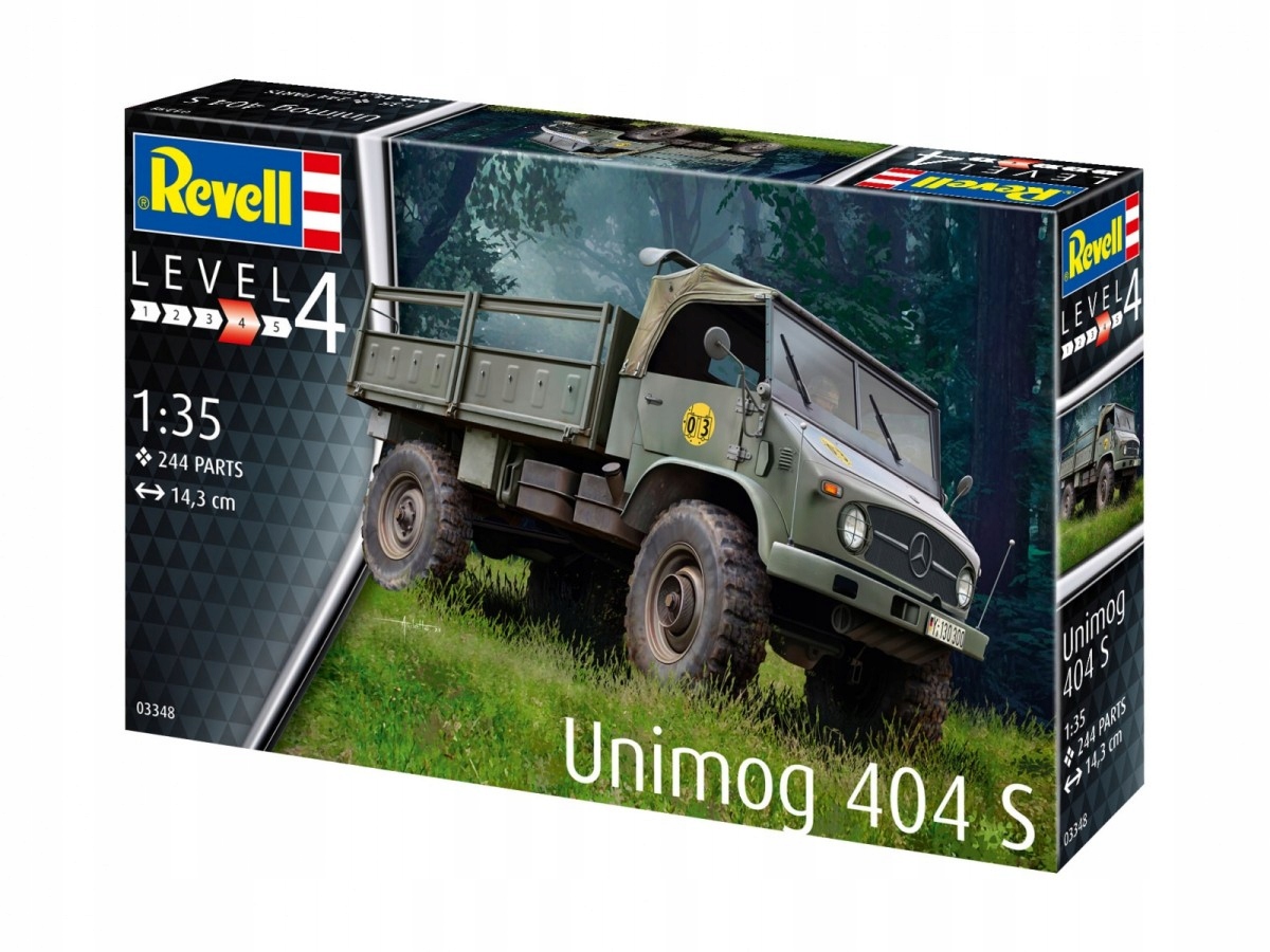 Revell Model plastový Vozidlo Unimog 404 S 1/35