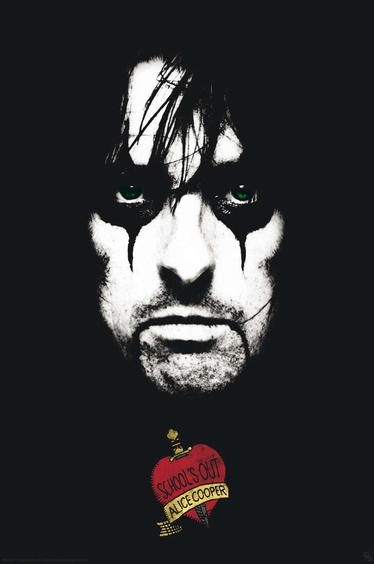 Alice Cooper Schools Out Face plakat 61x91,5 cm