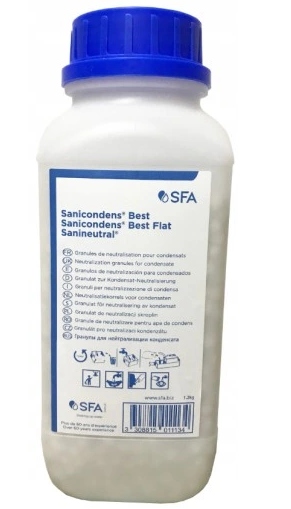 Sanigranul neutralizátor kondenzátu – granulát Sfa