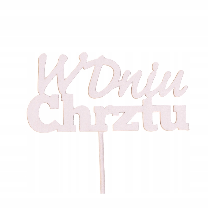 

Pik "w dniu Chrztu" biały 1szt