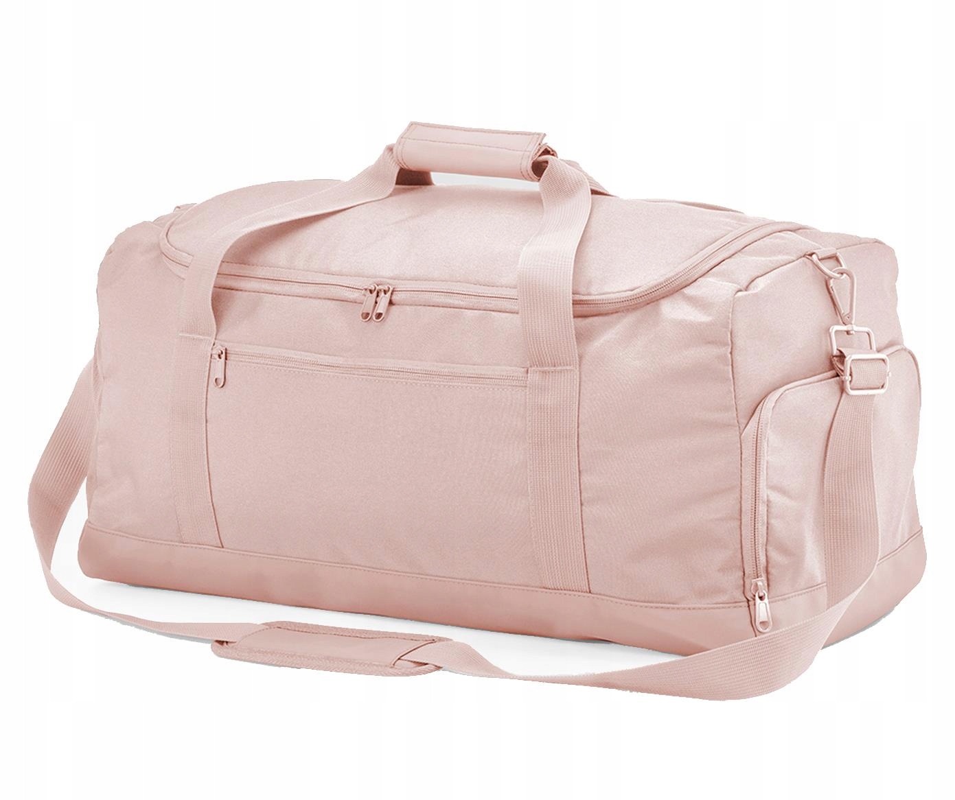 Velká dámská sportovní taška přes rameno Tréninková posilovna Bazén Jóga růžová