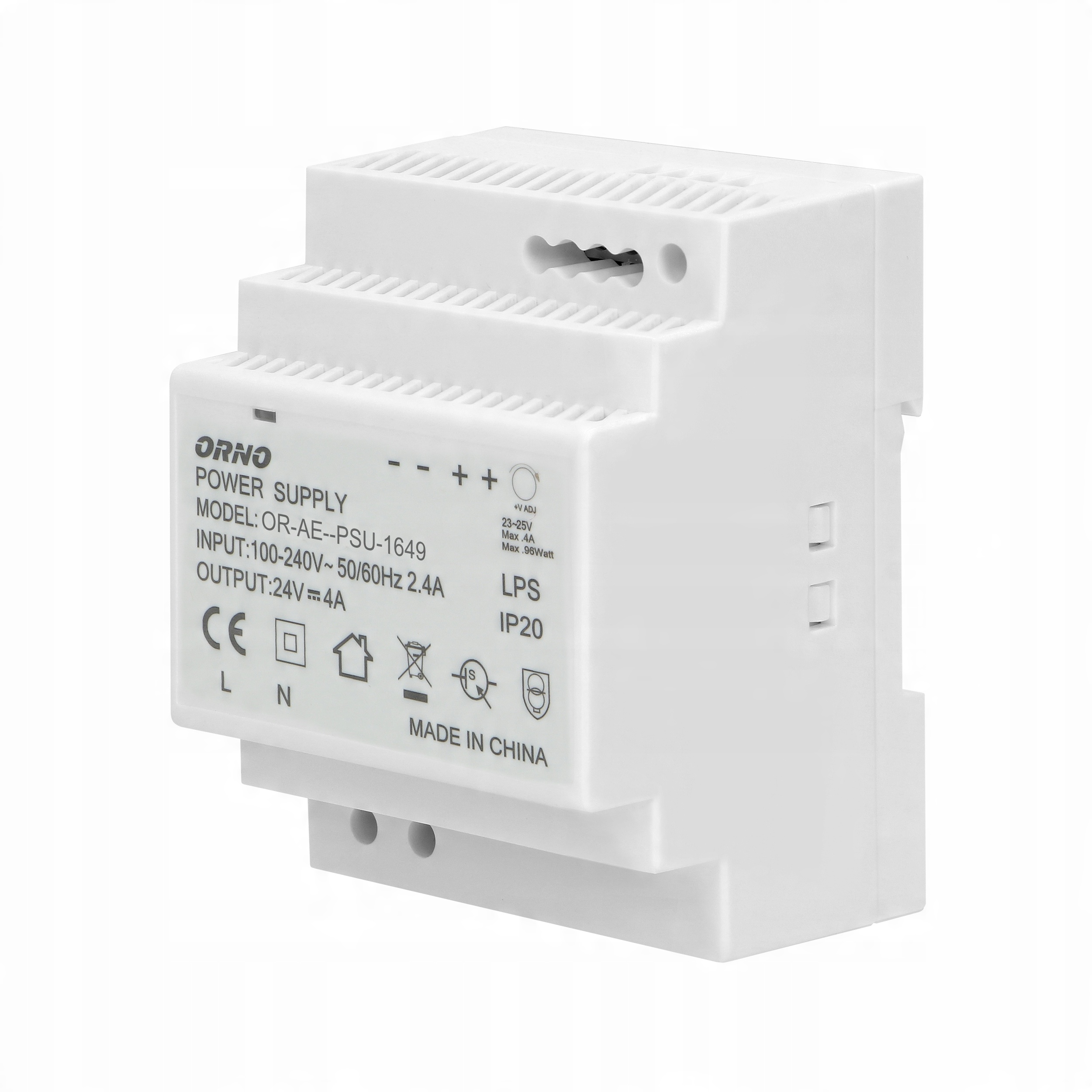 

Zasilacz Na Szynę Din 24V 4A 100W