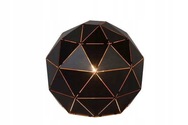 Stolová lampa čierna Lucide Otona E27 60W Metal IP20