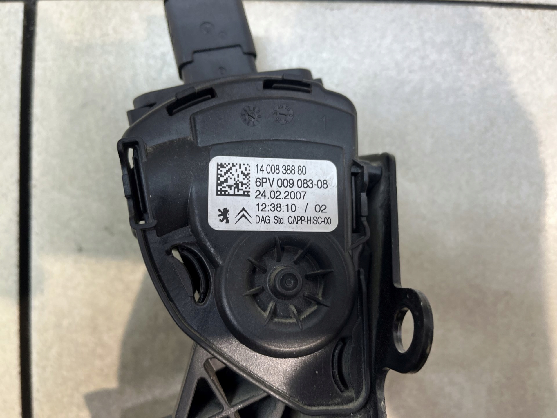 potentiometer Gas SCUDO II 2.0 MULTIJET 1400838880