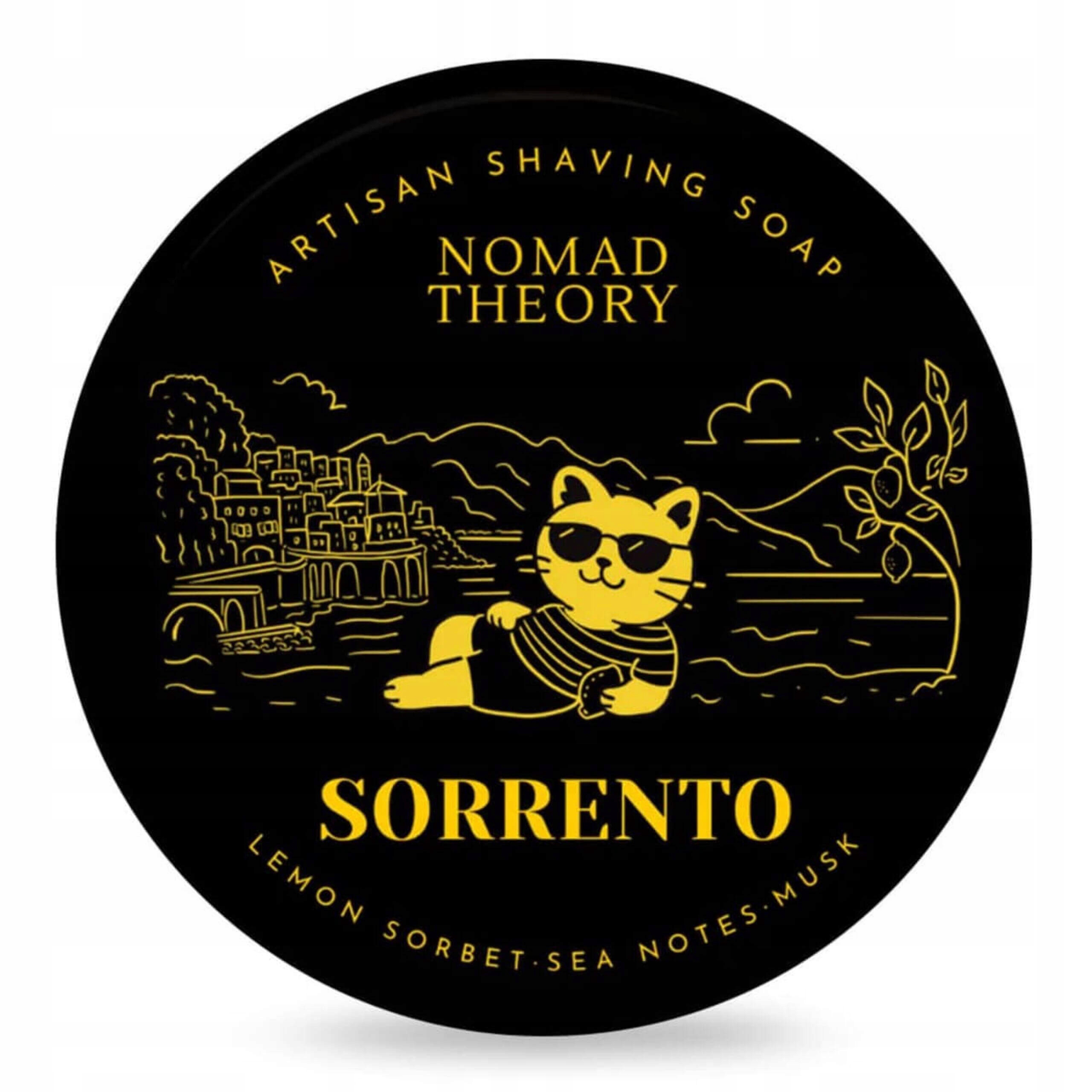 Mýdlo na holení Shaving soap Sorrento Nomad Theory 150 ml
