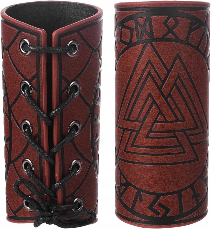 Kožené Karvaše Valknut Hnědé Larpové