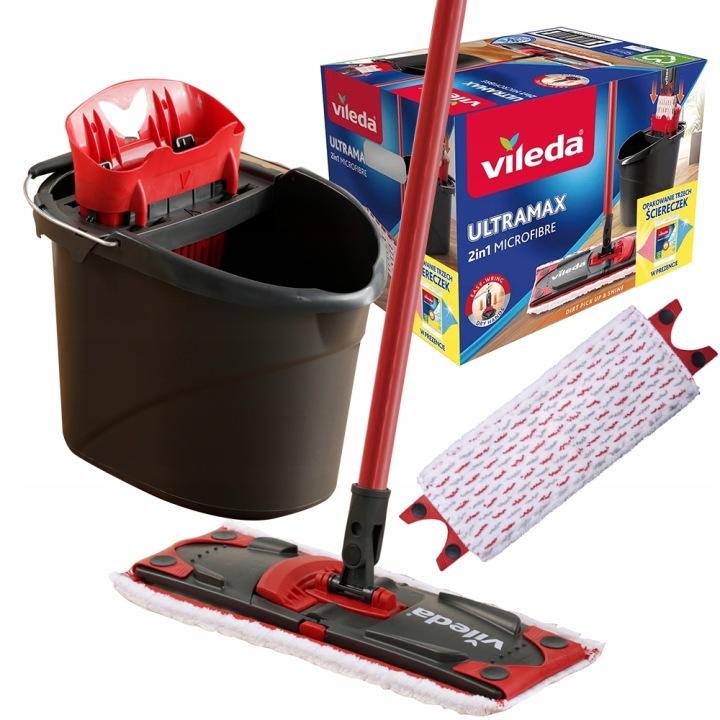 Vileda Mop 2w1 microfibre Płaski Ultramax
