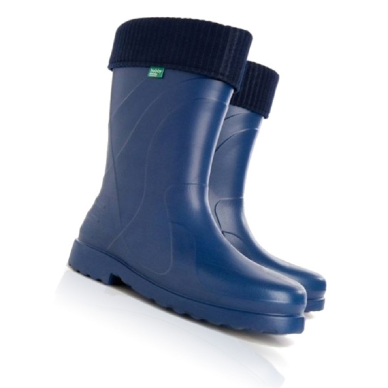 Kalosze Damskie z Pianki EVA Lekkie Ciepłe Polskie Wzór dominujący bez wzoru