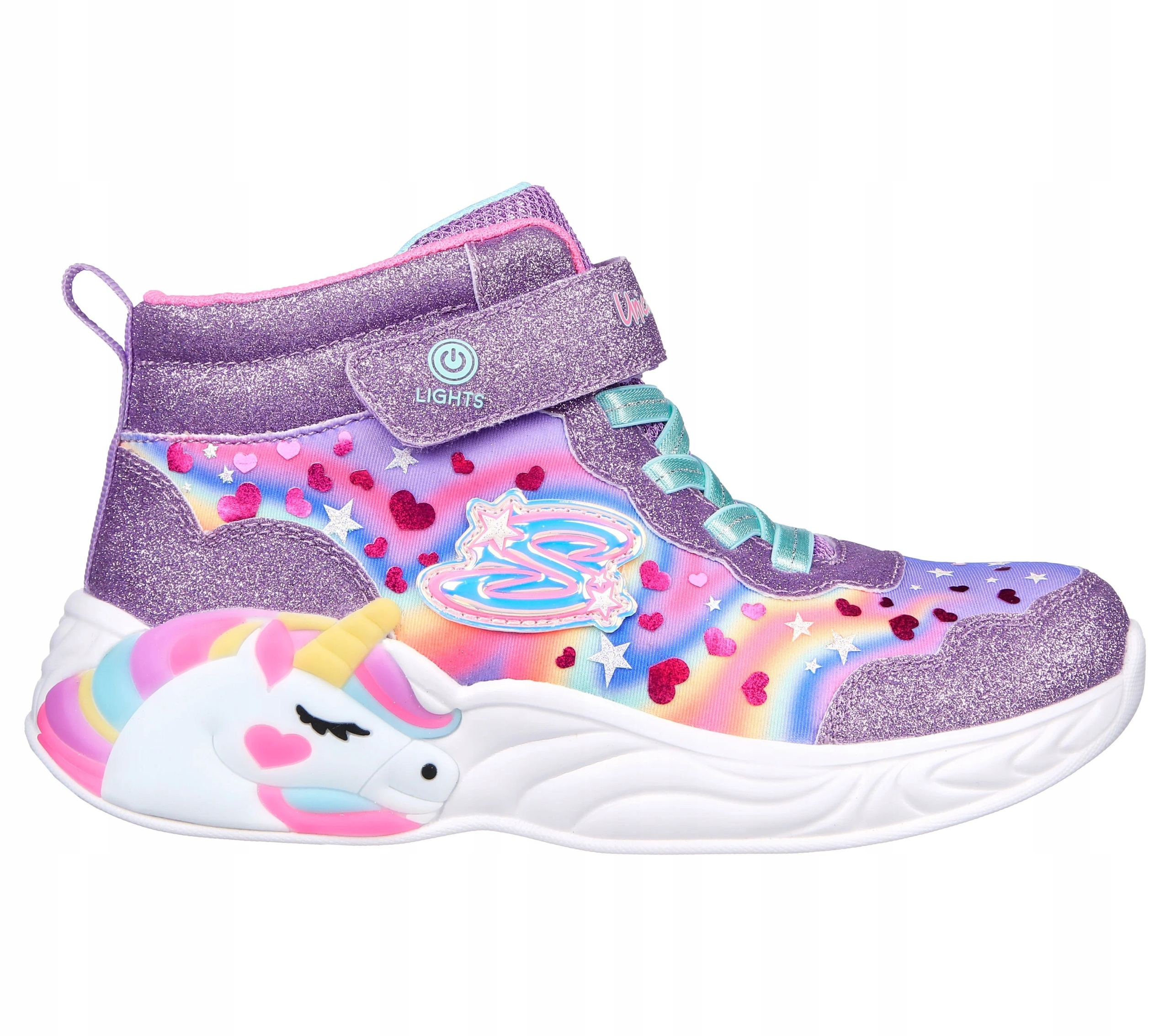 Buty młodzieżowe Skechers S Lights: Unicorn Dreams Magical Dreamer 3023