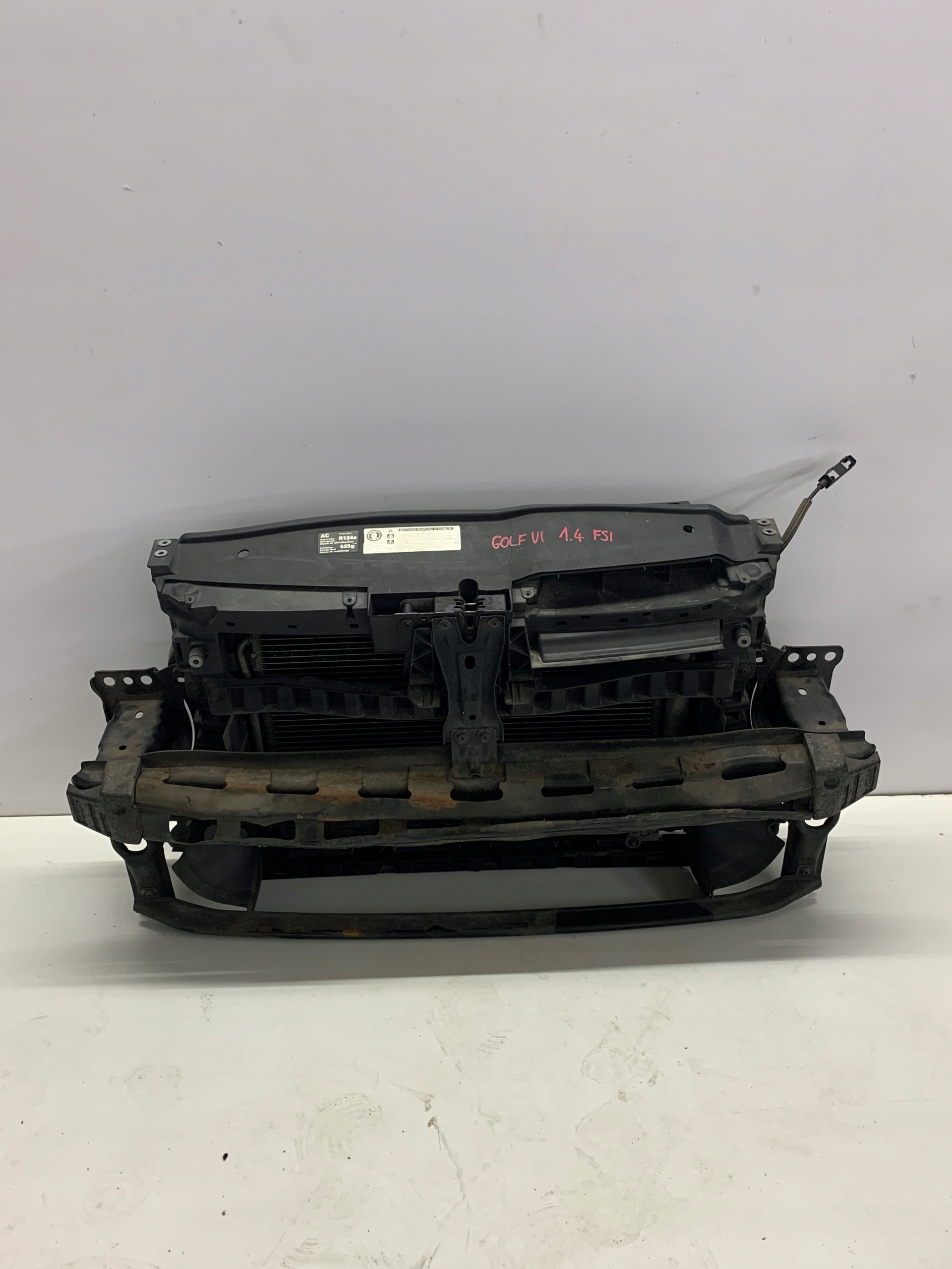 support panel for radiators radiator KOMPLET VW GOLF VI (2008-2013) 1.4 FSI CGG 2010R