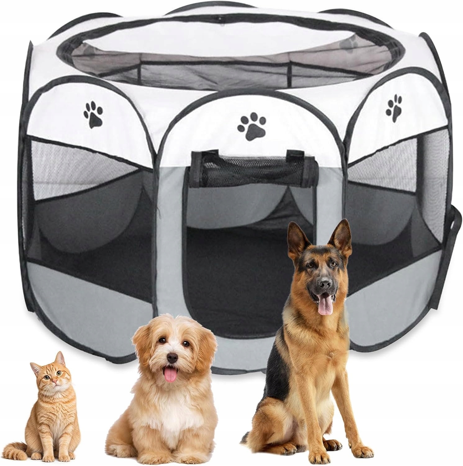 Kotec Prodyšná kočka zvířata Pelíšek 91X91X58 cm