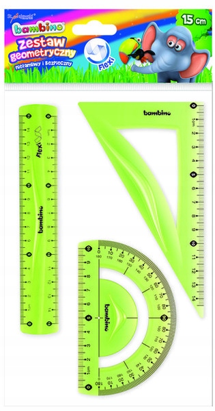 Bambino zestaw gemoetryczny 3 elementowy FLEXI