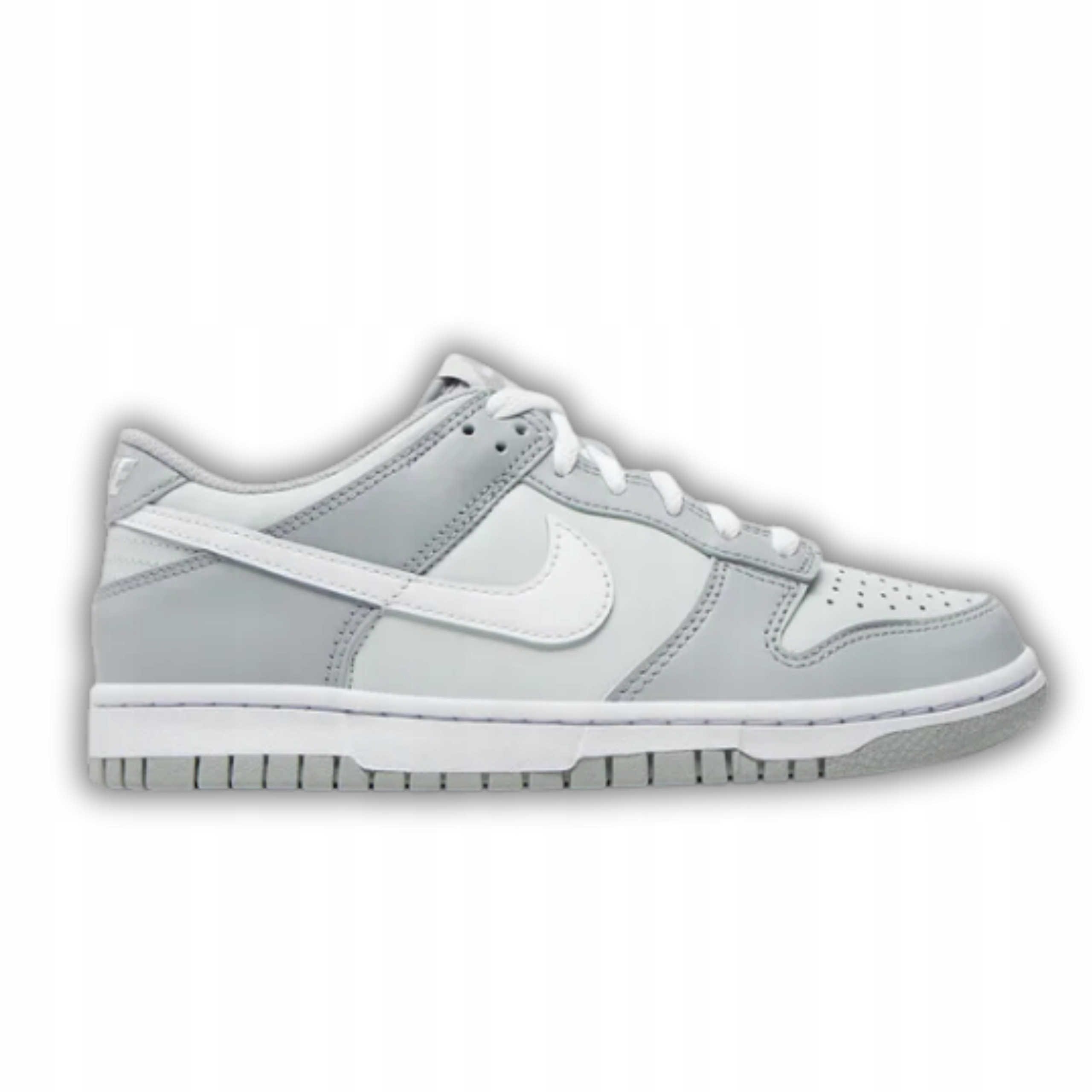 Boty Nike Dunk Low Dámské Šedé Kožené Sportovní Pohodlné Velikost 38,5