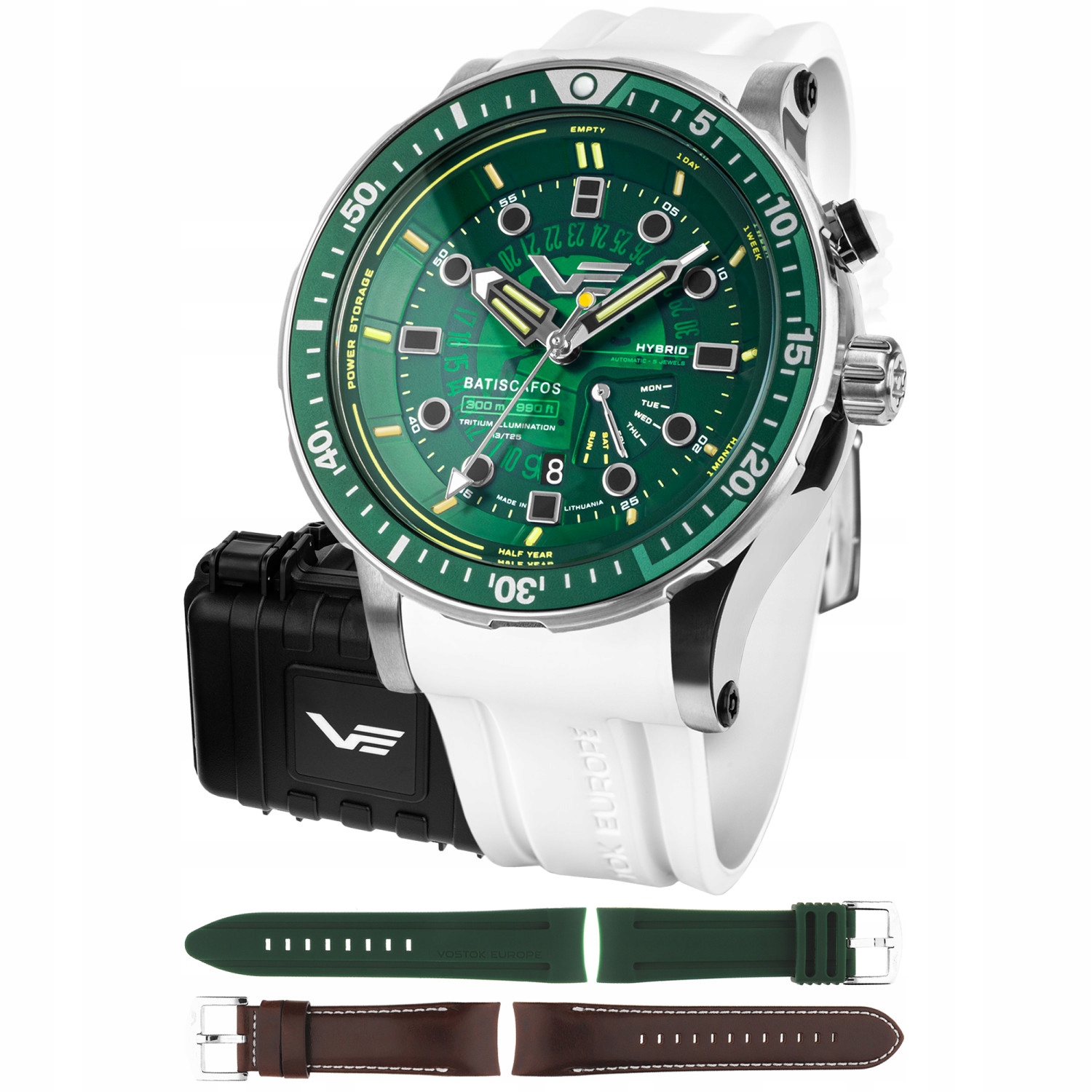 Pánské Hodinky Vostok Europe PX84-511A770SW bílé