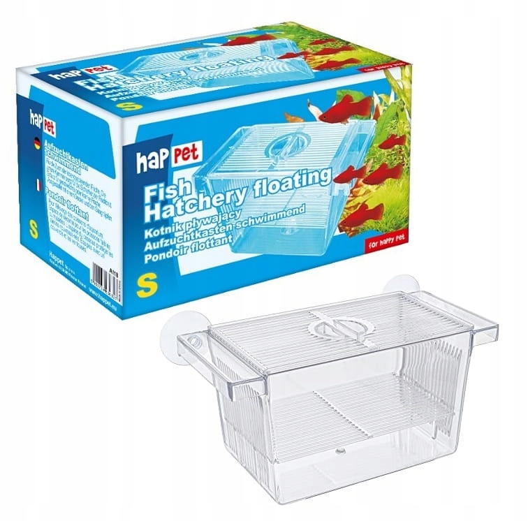 

Happet Kotnik plastikowy dla Ryb rozm S 12,5x7x7cm